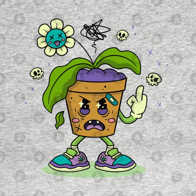 ANGRY PLANT by bratcave.studio